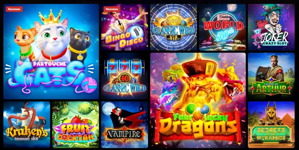 jeux Casino en ligne Partouche