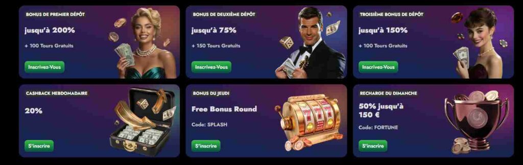 Oscarspin bonus